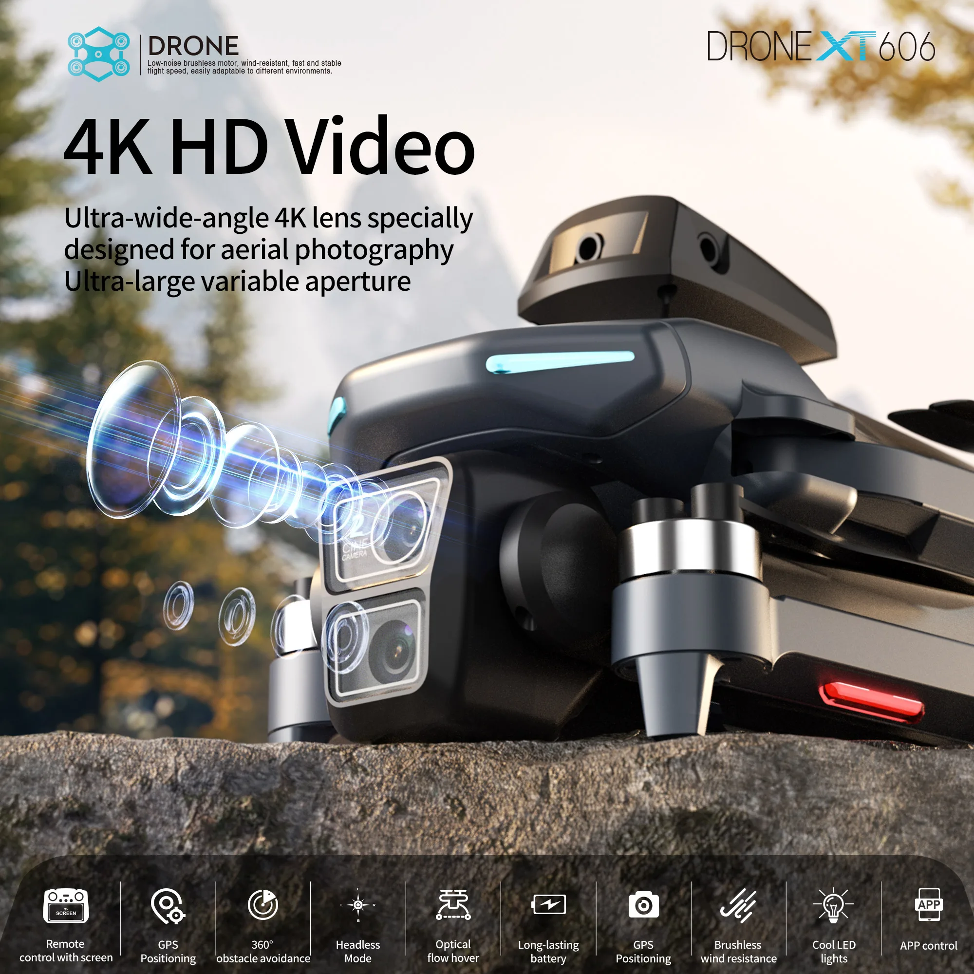Drone Original XT606 Profissio - Drone Surveying avaliação e preço