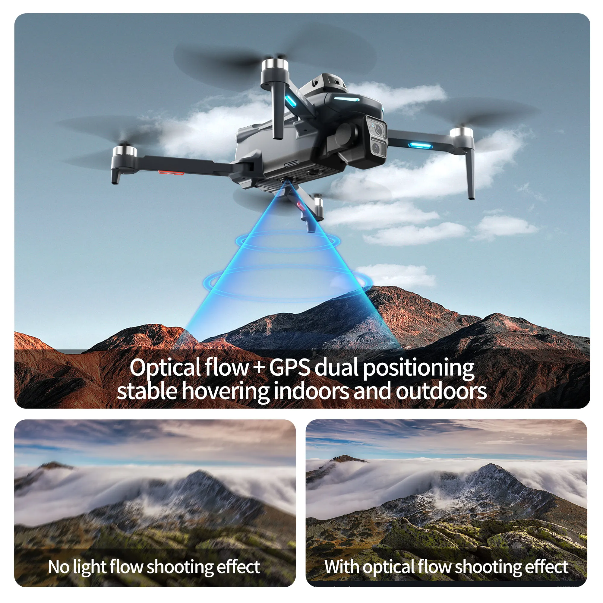 Drone Original XT606 MAX GPS H - Drone Surveying avaliação e preço