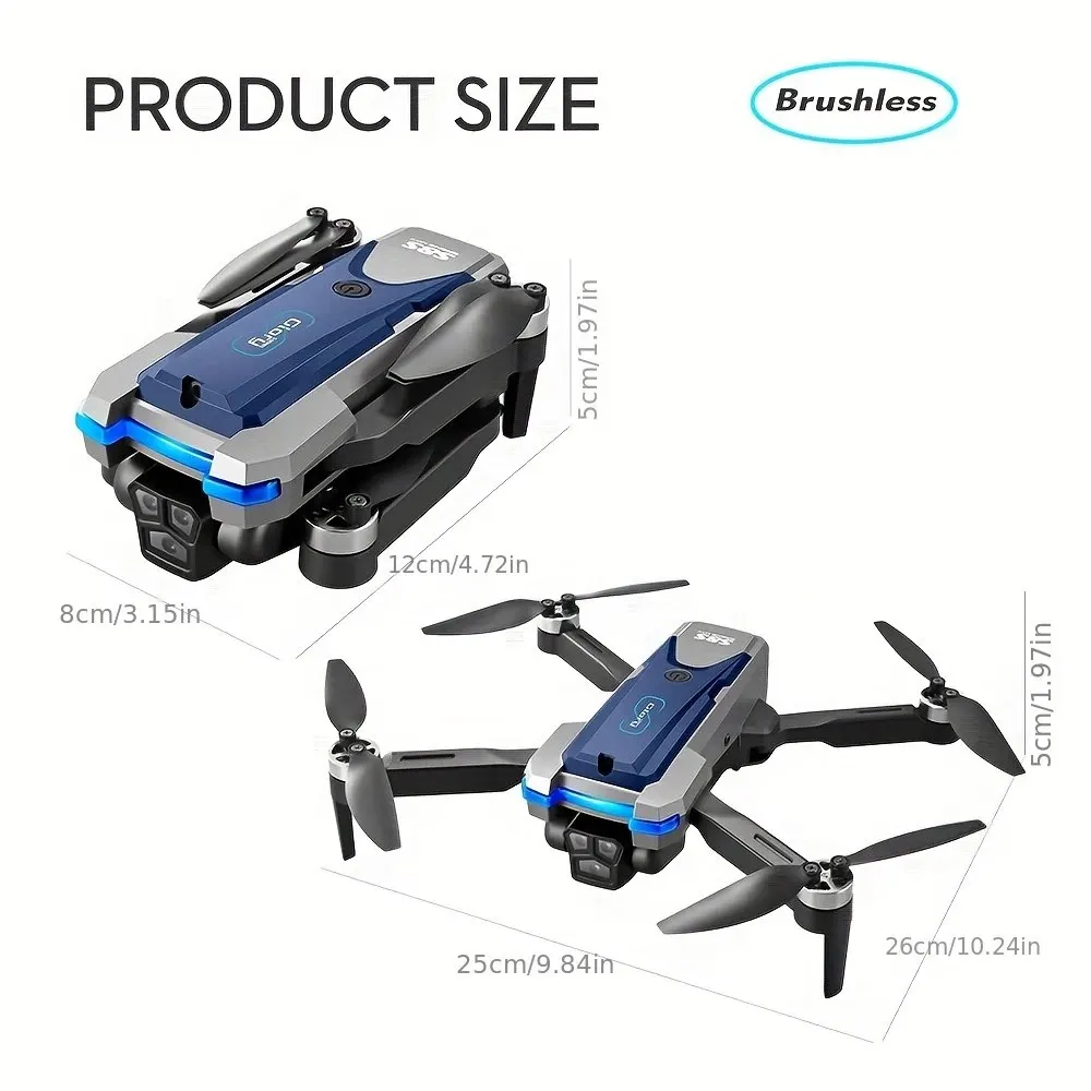 Dobrável RC S8S GPS Drone, 5G  - Drone Aerial Photography avaliação e preço